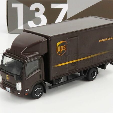 TINY TOYS 1/64 ISUZU | N-SERIES TRUCK UPS 2010 | BROWN