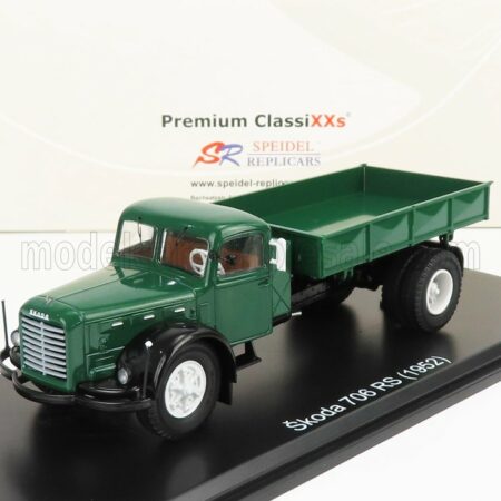 PREMIUM CLASSIXXS 1/43 SKODA | 706R TRUCK 2-ASSI 1952 | GREEN