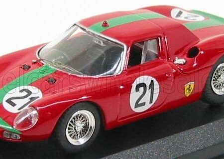 BEST-MODEL 1/43 FERRARI | 250 LM MONZA 1966 N 21 DE SIEBENTHAL | RED