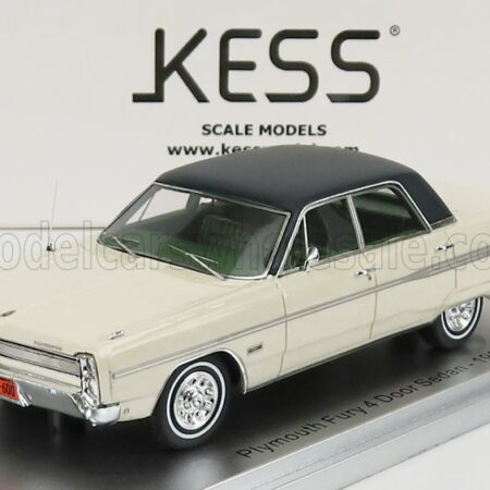 KESS-MODEL 1/43 PLYMOUTH | FURY 4-DOOR SEDAN 1968 | IVORY GREEN