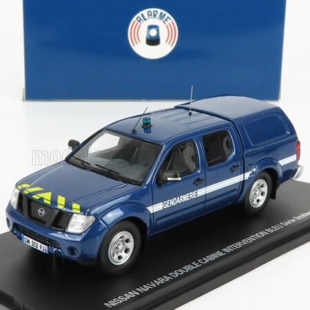 ALARME 1/43 NISSAN | NAVARA DOUBLE CABINE PICK-UP CLOSED INTERVENTION GENDARMERIE 2011 | BLUE