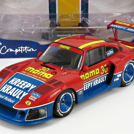 SOLIDO 1/18 PORSCHE | 935 MOBY DICK N 6h MID OHIO 1983 | RED BLUE