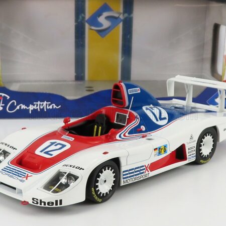 SOLIDO 1/18 PORSCHE | 936 2.1L TURBO TEAM ESSEX MOTORSPORT N 12 24h LE MANS 1979 J.ICKX - B.REDMAN - J.BARTH | WHITE RED BLUE