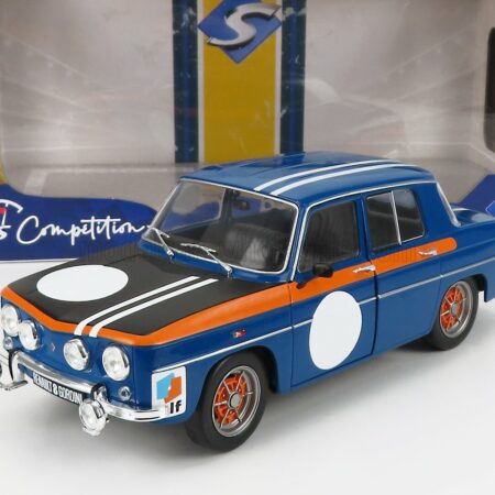 SOLIDO 1/18 RENAULT | R8 GORDINI 1300 1967 | LIGHT BLUE ORANGE