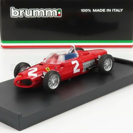 BRUMM 1/43 FERRARI | F1  156 N 2 WINNER USA GP PHIL HILL 1961 WORLD CHAMPION | RED