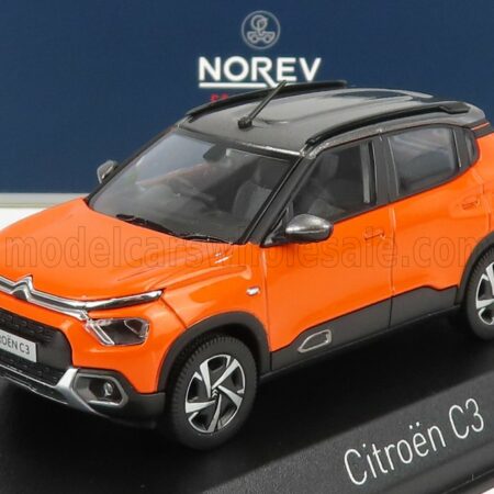 NOREV 1/43 CITROEN | C3 2021 | ORANGE GREY