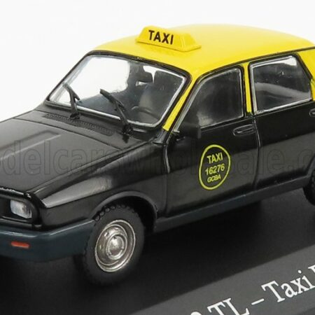 EDICOLA 1/43 RENAULT | R12 TL TAXI GCBA 1994 | BLACK YELLOW