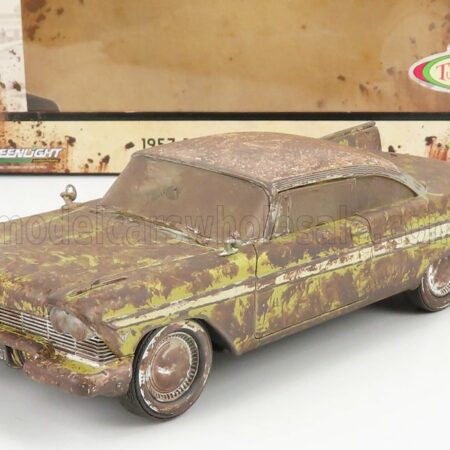 GREENLIGHT 1/24 PLYMOUTH | BELVEDERE TULSA OKLAHOMA 1957 | GREEN BROWN