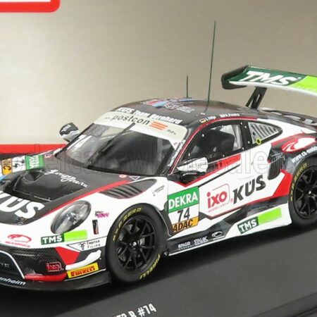 IXO-MODELS 1/43 PORSCHE | 911 991 GT3 R TEAM KUS 75 BERNHARD N 74 ADAC GT MASTERS 2021 J.FITTJE - D.PEREIRA | WHITE BLACK RED