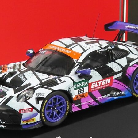 IXO-MODELS 1/43 PORSCHE | 911 991-2 GT3 R TEAM IRON FORCE N 69 ADAC GT MASTERS 2019 L.LUHR - M.HOLZER | VARIOUS