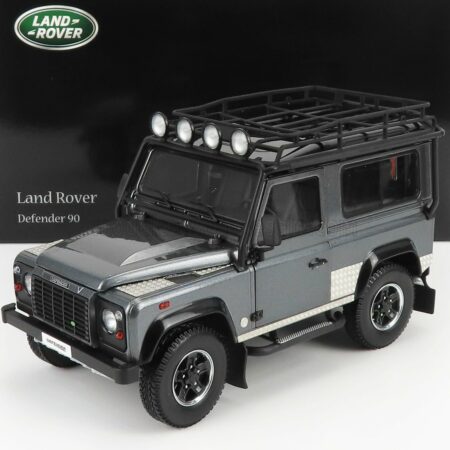 KYOSHO 1/18 LAND ROVER | LAND NEW DEFENDER 90 ADVENTURE 2007 | DARK GREY