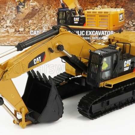 DM-MODELS 1/50 CATERPILLAR | CAT390F ESCAVATORE CINGOLATO - TRACTOR HYDRAULIC EXCAVATOR SCRAPER | YELLOW BLACK