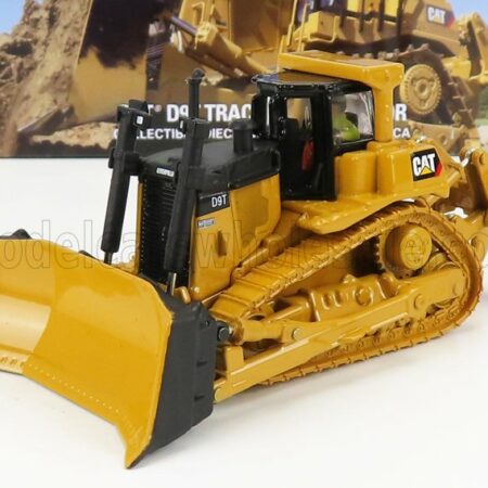 DM-MODELS 1/87 CATERPILLAR | CATD9T RUSPA CINGOLATA - SCRAPER TYPE TRACTOR | YELLOW BLACK