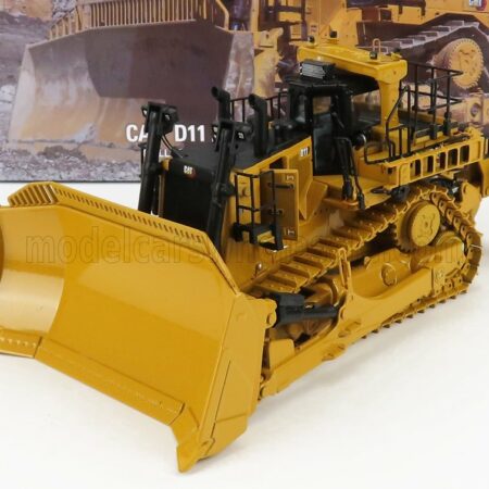 DM-MODELS 1/50 CATERPILLAR | CATD11 DOZER RUSPA CINGOLATA - SCRAPER TYPE TRACTOR | YELLOW BLACK