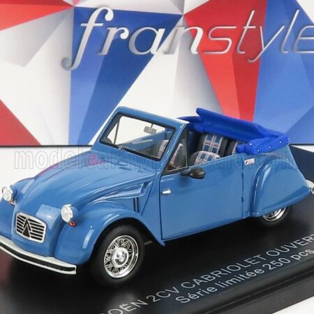 FRANSTYLE 1/43 CITROEN | 2CV CABRIOLET OPEN 1954 | BLUE