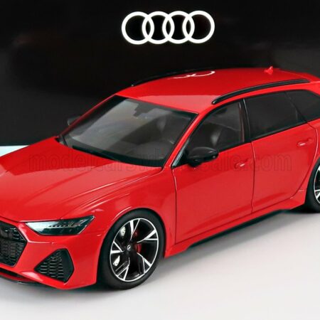 NZG 1/18 AUDI | A6 RS6 AVANT 2021 | RED