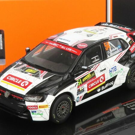 IXO-MODELS 1/43 VOLKSWAGEN | POLO GTi R5 N 54 RALLY WALES 2019 O.SOLBERG - A.JOHNSTON | WHITE BLACK RED