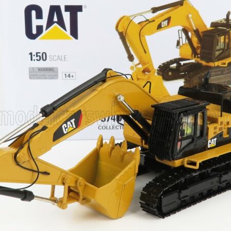 DM-MODELS 1/50 CATERPILLAR | CAT347D ESCAVATORE CINGOLATO - TRACTOR HYDRAULIC EXCAVATOR SCRAPER | YELLOW BLACK