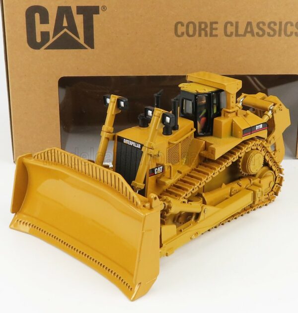 DM-MODELS 1/50 CATERPILLAR | CATD11R DOZER RUSPA CINGOLATA - SCRAPER TYPE TRACTOR | YELLOW BLACK