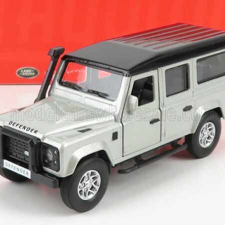 TAYUMO 1/36 LAND ROVER | LAND DEFENDER 110 STATION WAGON 1995 | SILVER BLACK