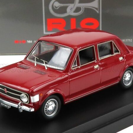 RIO-MODELS 1/43 FIAT | 128 4-DOORS 1969 | SPORT RED