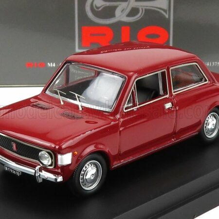 RIO-MODELS 1/43 FIAT | 128 2-DOORS 1969 | SPORT RED