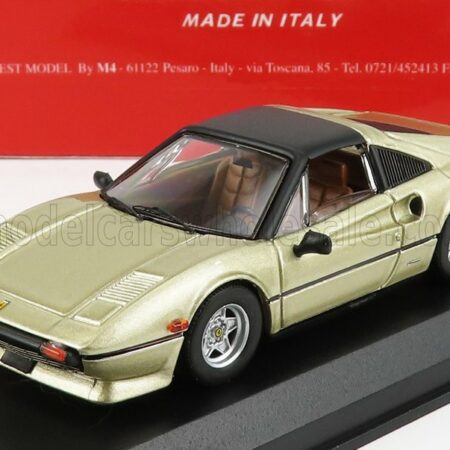 BEST-MODEL 1/43 FERRARI | 308 GTS SPIDER CLOSED USA VERSION 1978 - PERSONAL CAR JAMES COBURN | GOLD