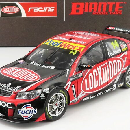 BIANTE MODEL CARS 1/18 HOLDEN | VF COMMODORE V8 TEAM LOCKWOOD RACING N 14 SUPERCARS V8SC CHAMPIOSHIP SEASON 2014 F.COULTHARD | RED BLACK