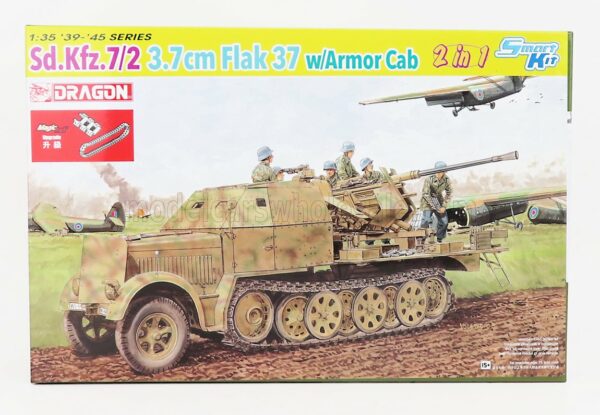 DRAGON ARMOR 1/35 CARRIER | HALF SD.KFZ.7/2 TRUCK CINGOLATO MILITARY 1942 | /