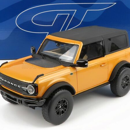 GT-SPIRIT 1/18 FORD USA | BRONCO WILDTRACK 2021 | YELLOW MET BLACK