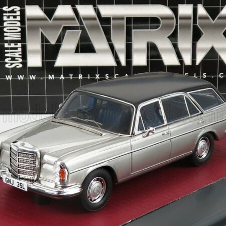 MATRIX SCALE MODELS 1/43 MERCEDES BENZ | S-CLASS 280SE CRAYFORD ESTATE STATION WAGON (W108) 1970 | SILVER