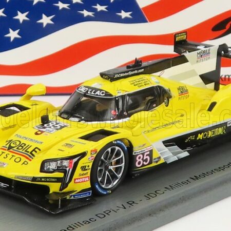 SPARK-MODEL 1/43 CADILLAC | DPi-V.R TEAM JDC-MILLER MOTORSPORT N 85 5th 24h DAYTONA 2020 J.PIEDRAHITA - M.LEIST - C.MILLER - T.VAUTIER | YELLOW BLACK