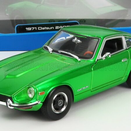 MAISTO 1/18 NISSAN | DATSUN 240Z COUPE 1971 | GREEN MET