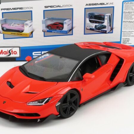 MAISTO 1/18 LAMBORGHINI | CENTENARIO LP770-4 2016 | ORANGE BLACK