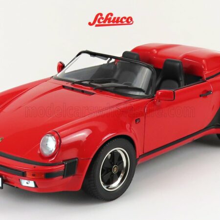 SCHUCO 1/12 PORSCHE | 911 SPEEDSTER CABRIOLET OPEN 1989 | RED