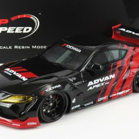 TRUESCALE 1/18 TOYOTA | SUPRA GR ADVAN PANDEM 2019 | RED BLACK