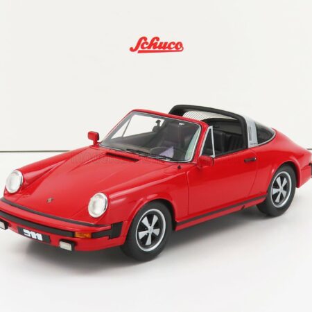 SCHUCO 1/18 PORSCHE | 911 TARGA 1977 | RED