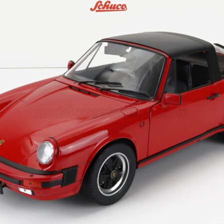 SCHUCO 1/12 PORSCHE | 911 3.2 CARRERA TARGA CABRIOLET 1989 | RED