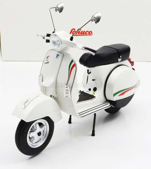 SCHUCO 1/10 PIAGGIO | VESPA 150 PX 150th ANNIVERSARIO UNITA' D'ITALIA 2011 | WHITE