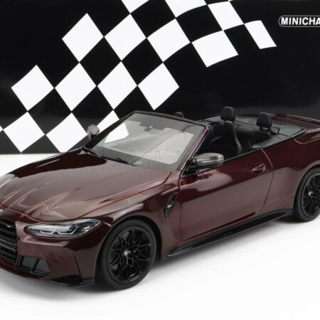 MINICHAMPS 1/18 BMW | 4-SERIES M4 (G83) CABRIOLET 2020 | RED MET