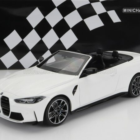 MINICHAMPS 1/18 BMW | 4-SERIES M4 (G83) CABRIOLET 2020 | WHITE