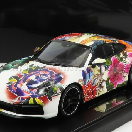 MINICHAMPS 1/18 PORSCHE | 911 CARRERA 4S COUPE FLOWER DESIGN 2019 | VARIOUS