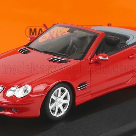 MINICHAMPS 1/43 MERCEDES BENZ | SL-CLASS (R230) 2001 | RED