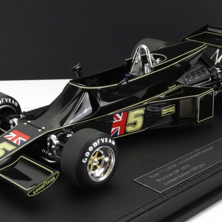 GP-REPLICAS 1/18 LOTUS | F1 77 JOHN PLAYER TEAM LOTUS N 5 BRAZILIAN GP 1976 RONNIE PETERSON | JPS BLACK GOLD