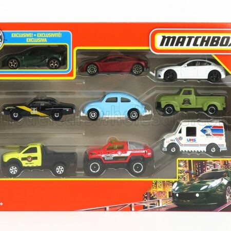 MATCHBOX 1/64 VOLKSWAGEN | SET ASSORTMENT 9 PIECES CARS | VARIOUS