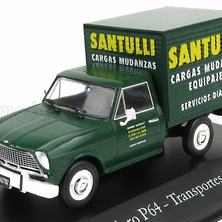 EDICOLA 1/43 IME | RASTROJERO PICK-UP CLOSED SANTULLI TRANSPORTS 1967 | GREEN