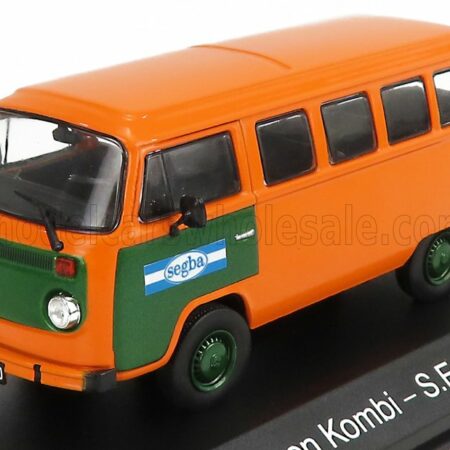 EDICOLA 1/43 VOLKSWAGEN | T1 MINIBUS KOMBI S.E.G.B.A 1983 | ORANGE