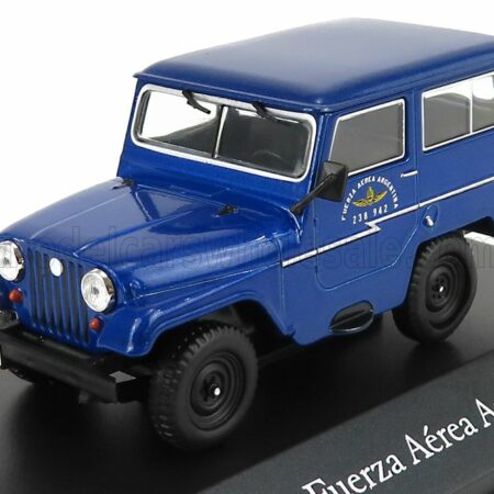 EDICOLA 1/43 IKA | JEEP FUERZA AEREA ARGENTINA POLICE 1964 | BLUE