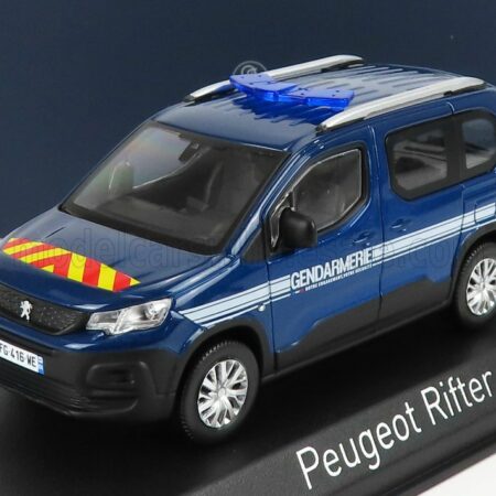 NOREV 1/43 PEUGEOT | RIFTER GENDARMERIE POLICE OTREMER 2019 | BLUE