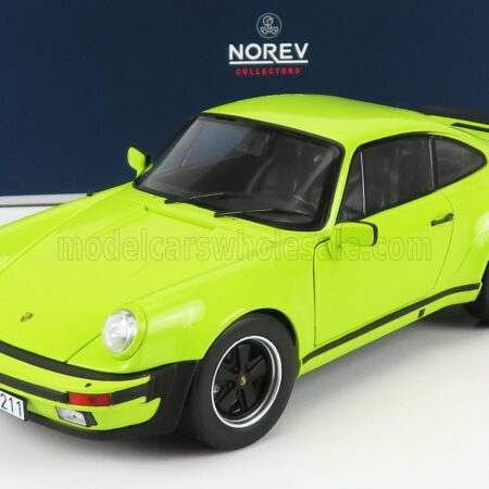 NOREV 1/18 PORSCHE | 911 930 3.0 TURBO COUPE 1976 | LIGHT GREEN